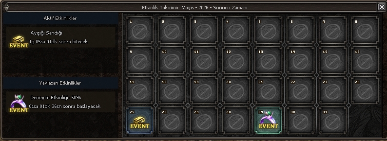 Otomatik Event Sistemi