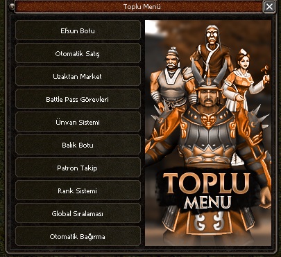 Toplu Menü